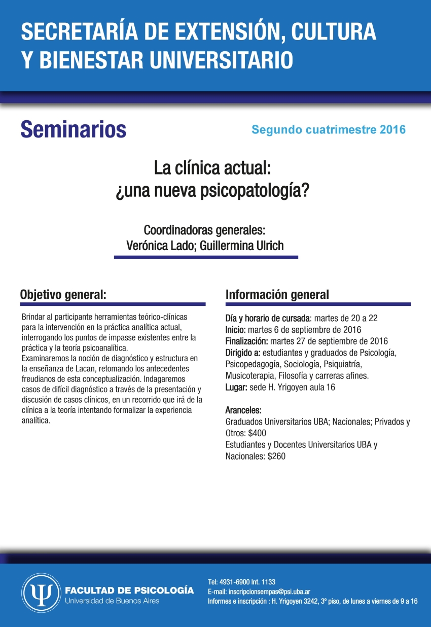 UBA-PSI-Seminarios