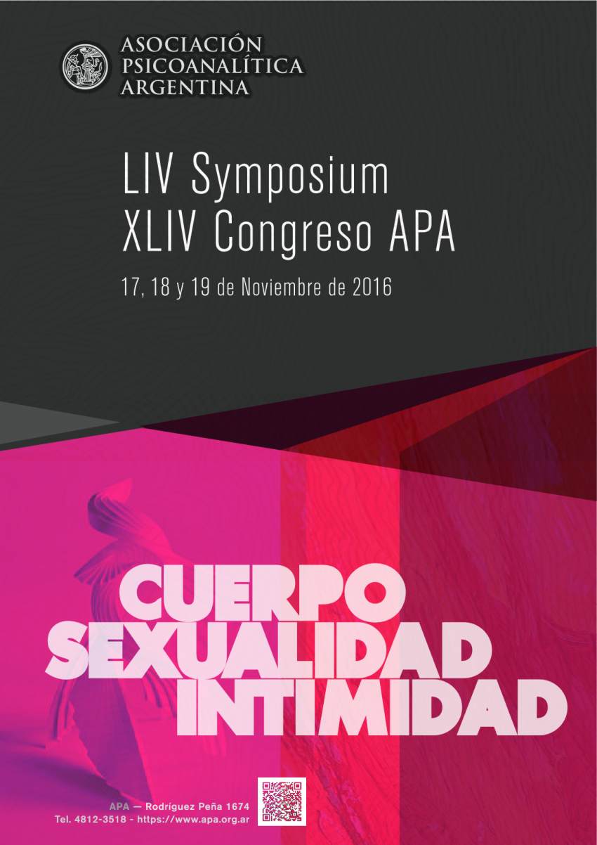 APA. LIV Symposium - XLIV Congreso