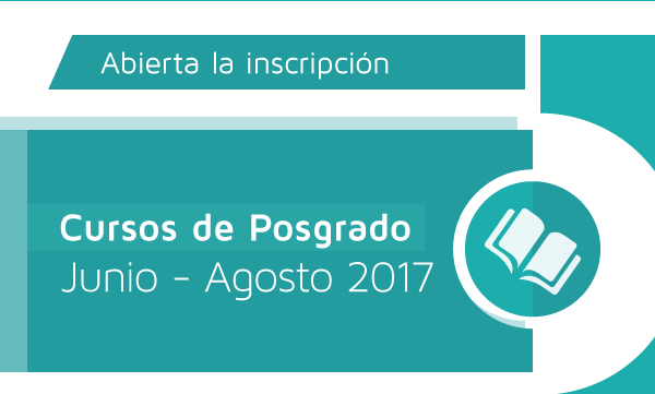 Cursos de Posgrado | Junio - Agosto 2017