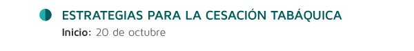 Estrategias para la cesación tabáquica