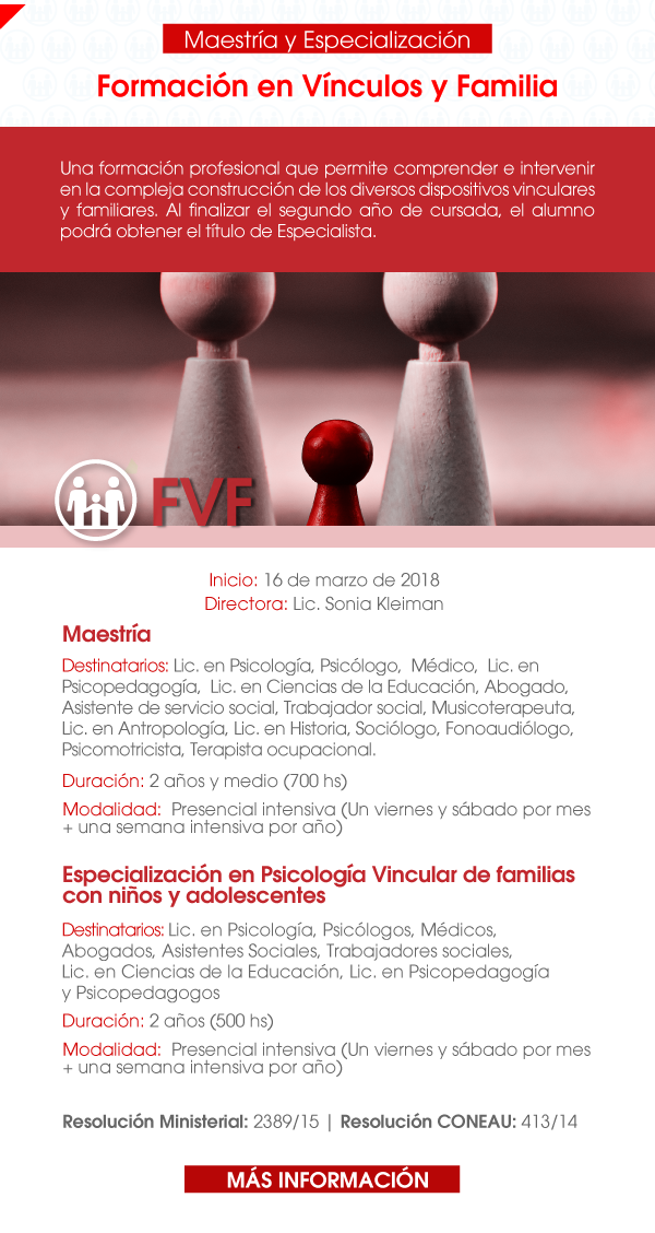  Formación en Vínculos y Familia