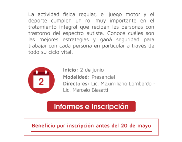 Informes e Inscripción