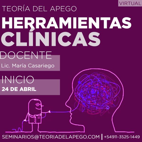 poster Herramientas clínicas de la teoría del apego